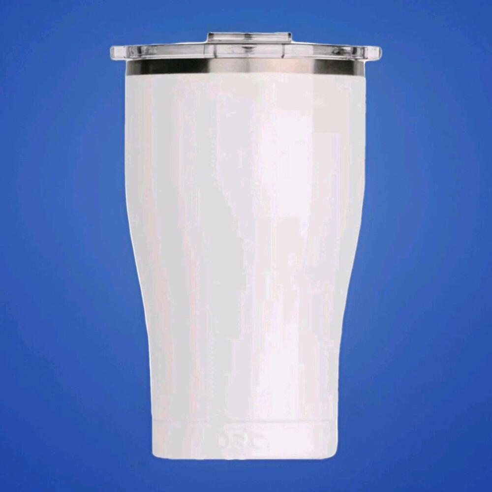 ORCA Chaser 22oz Pearl White Stainless Steel Insulated Tumbler Cup w/ Lid